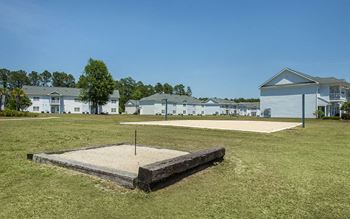 Recreation area and horseshoe pits